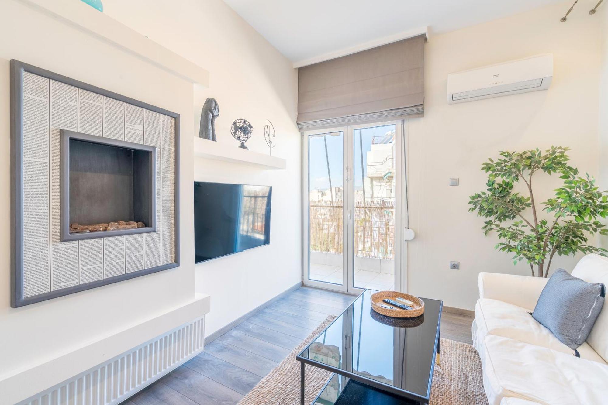City Oasis: Newly Renovated 2Br Apt In City Center アテネ エクステリア 写真